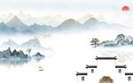 最新风景画山水图 TIf分层
