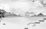 中国风最新高雅山水 Tif分层
