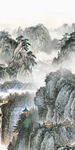 古风 高雅山水玄关 TIf分层
