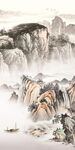 大气 新品山水玄关 TIf分层