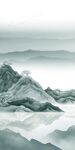 新品 中式山水玄关 TIf分层