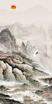 别墅 高端玄关山水 TiF分层