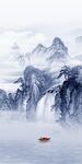 人气 新品玄关山水 TiF分层