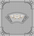 高清分层透明底推拉门打印图