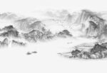 水墨山水画