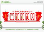 六传六习文化墙 