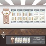 校园文明礼仪学生礼仪文化墙展板
