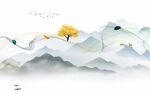 爆款客厅新山水画 tIF分层