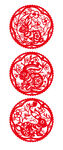 兔年窗花剪纸