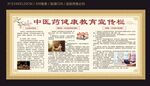 中医药健康宣传栏