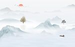 意境 简约人气山水 TIf分层