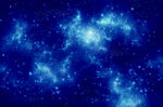 蓝色星空背景