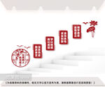 校园楼梯文化墙图片