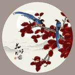 花鸟国画花鸟
