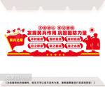 民兵之家文化墙图片