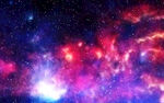 绚丽炫彩星空