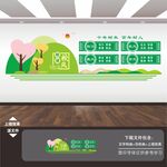 校风校训文化墙展板标语海报