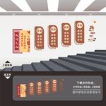 校园楼道文化墙