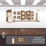图书馆文化墙