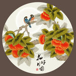 花鸟国画花鸟