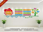 校园文明公约文化墙