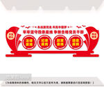 党员文化墙设计图片