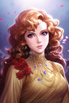 卡通美女