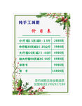 减肥价目表
