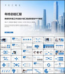 商务风2023新年工作汇报