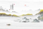 中式背景墙