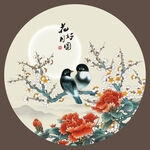 花鸟国画花鸟