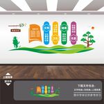 学校园企业食堂餐厅文化展板标语