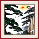 黄山迎客松