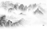 高档 最新现代山水 Tif分层