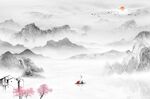 新中式背景墙