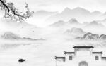 别墅 灰色新山水画 TiF分层