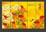 国画牡丹