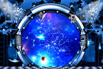 科幻星空立体画
