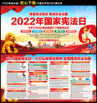 2022年国家宪法日宣传展板