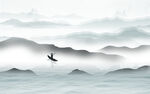 水墨山水 