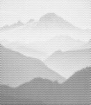 手绘山