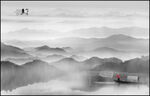 水墨山水画