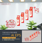 楼梯党建