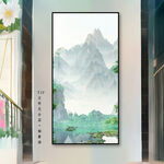 卧室山水画