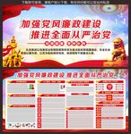 党风廉政建设展板