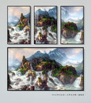 水墨山水画