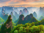 山水风景画