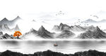 新中式水墨画