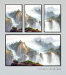水墨山水画
