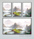 水墨山水画